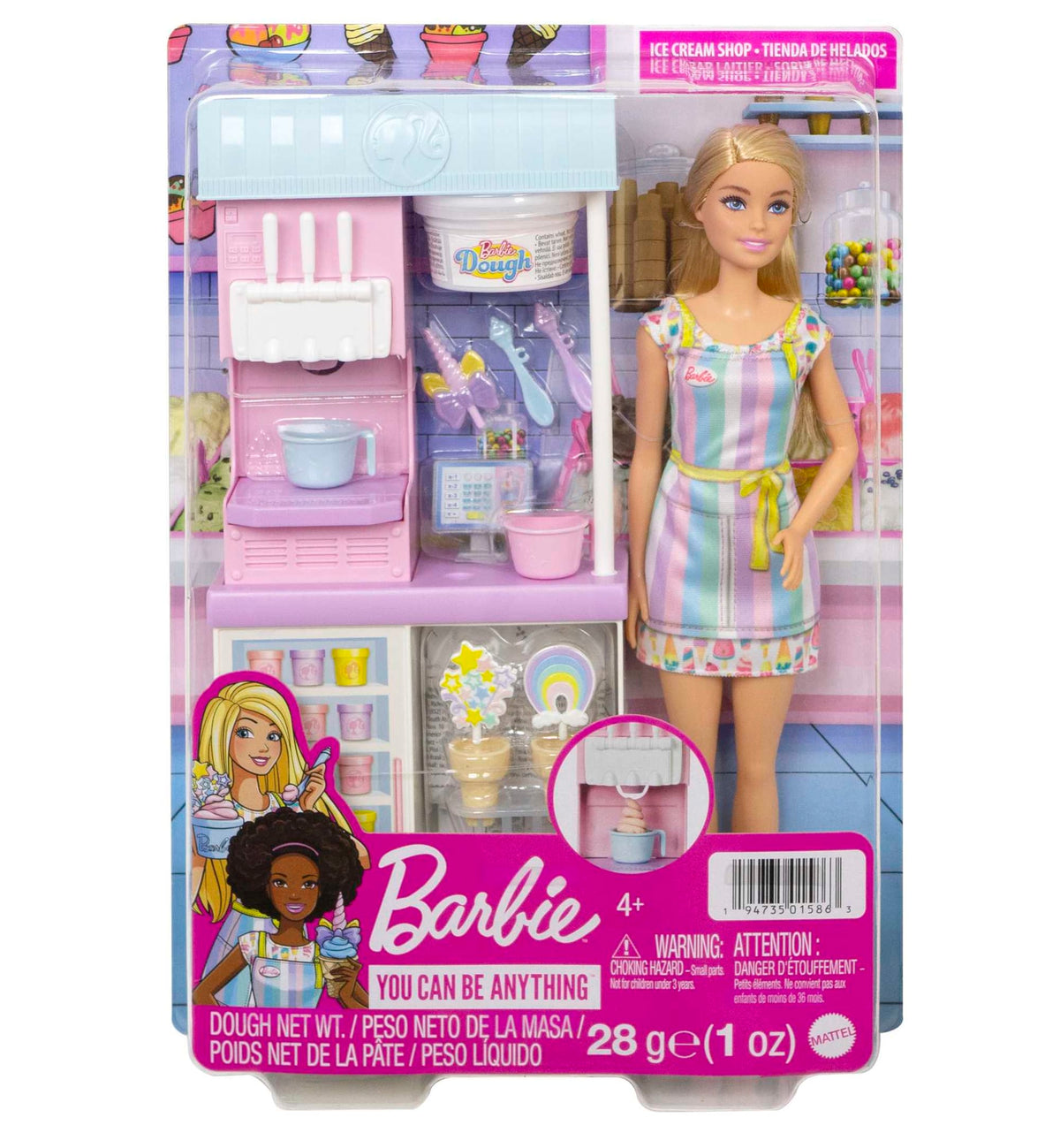 Barbie Coffret Marchande de Glaces