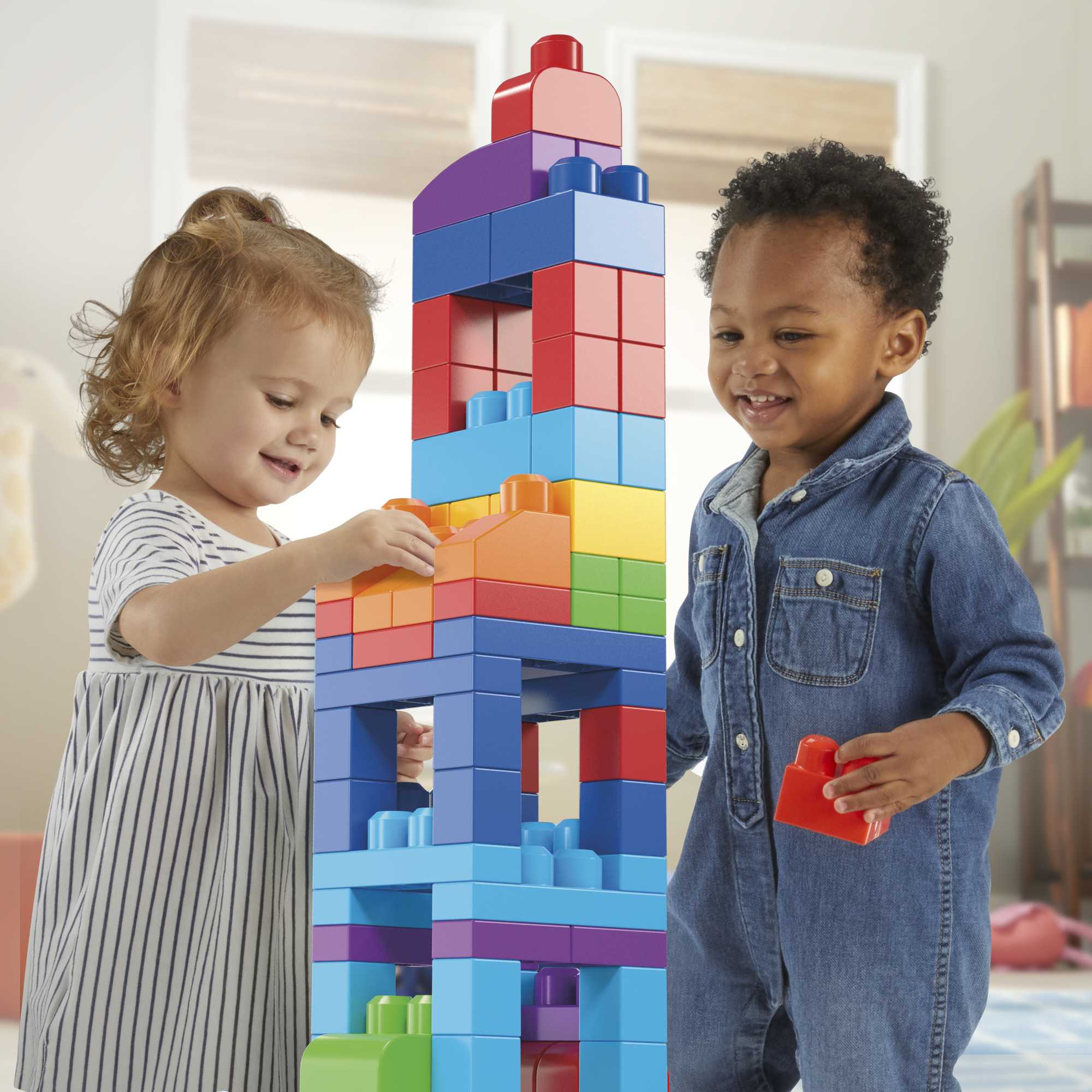 Mega Bloks Grand Sac de Construction Avec 80 Briques