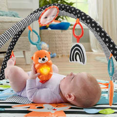 Fisher-Price Baby Gimnasio para Bebés Actividades Musicales 3 en1