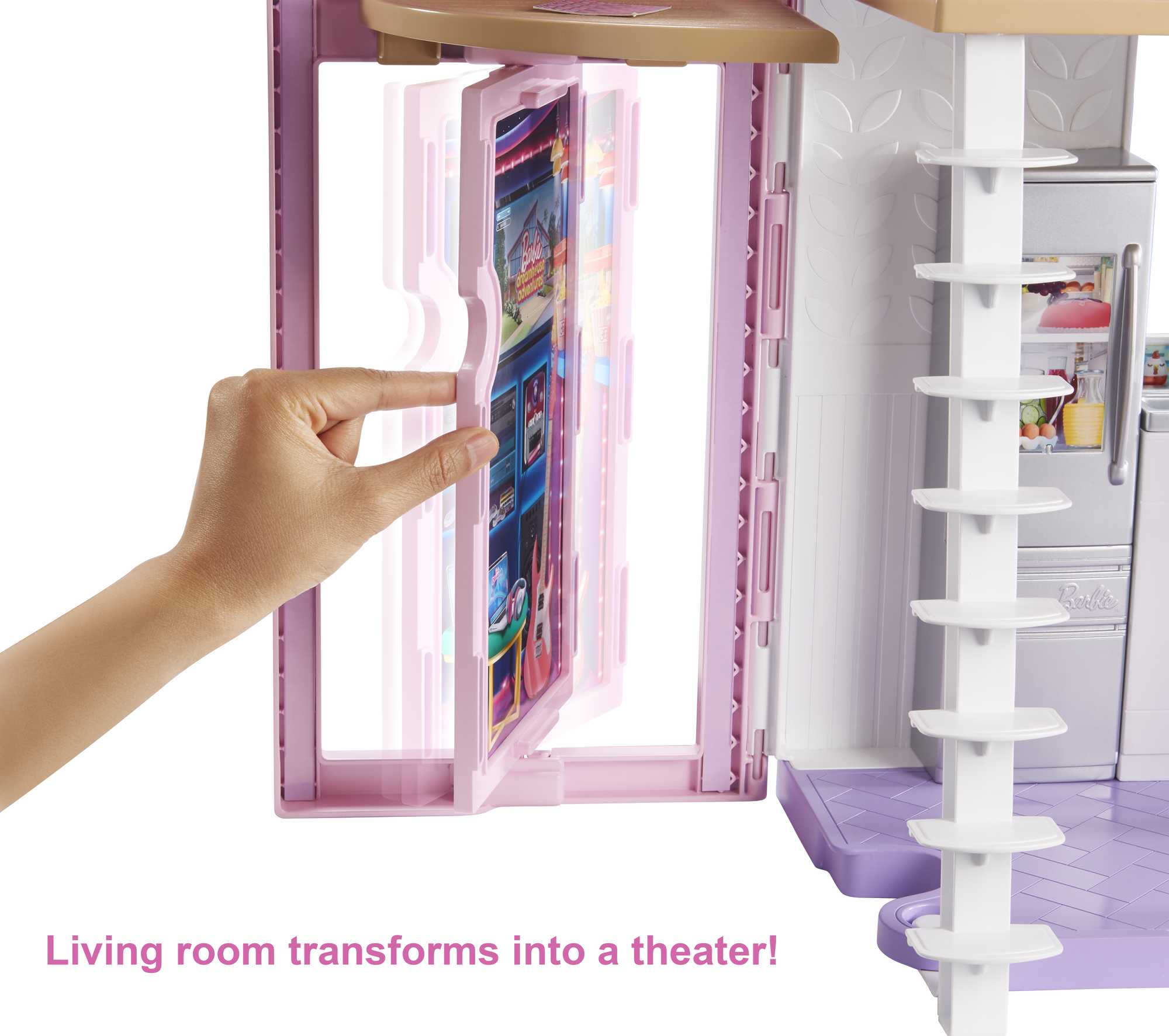 Barbie Malibu House Dollhouse Playset With 25+ Furniture And Accessories (6 Rooms)