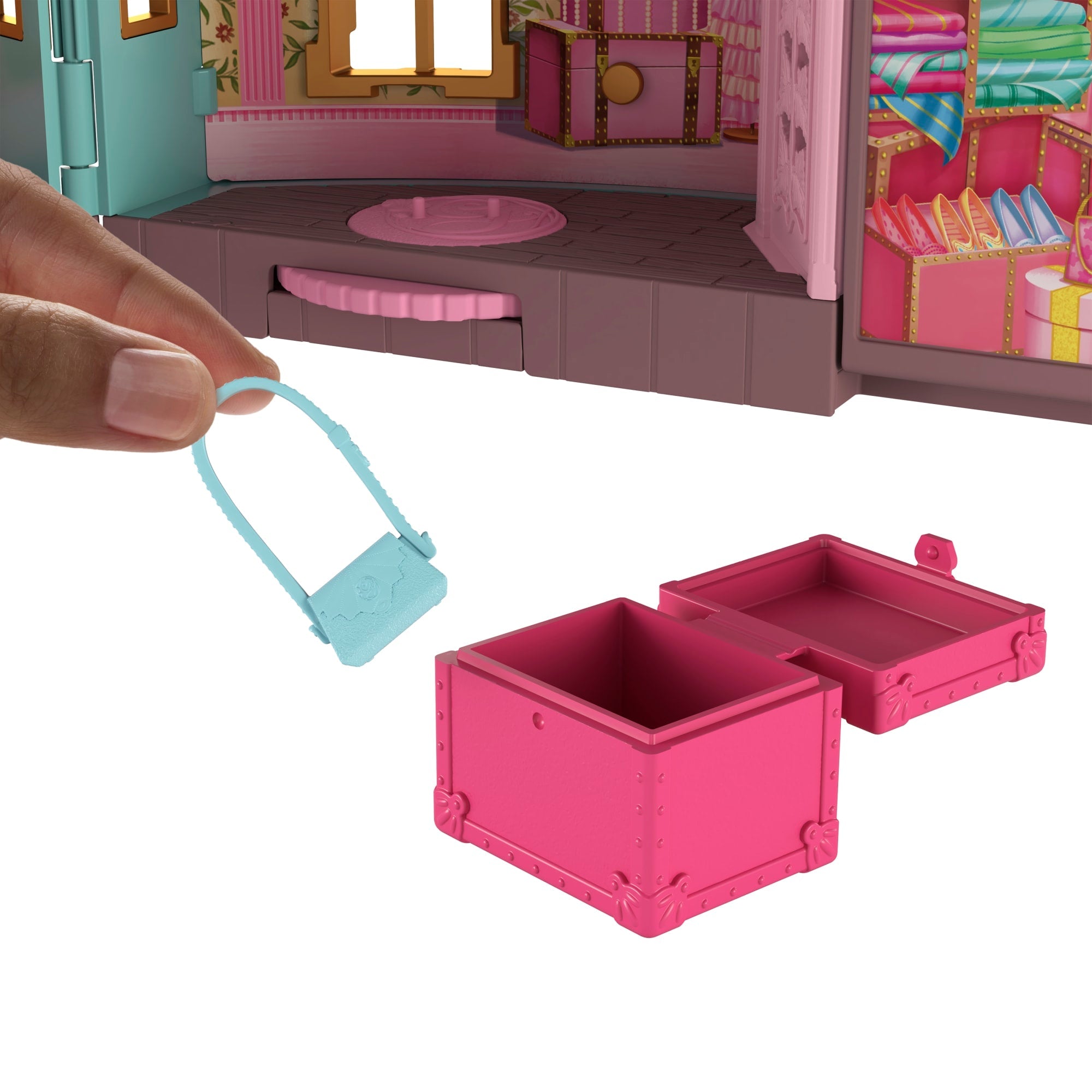 Universal Pictures’ Wicked So Popular Dorm Small Doll Playset With 3 Play Spaces & 10 Total Pieces