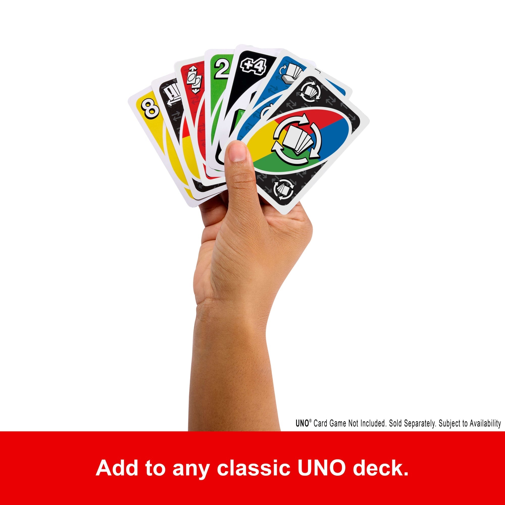 UNO Add-On-Packs Swap Pack Card Game For Kids, Family & Game Nights, Travel, Camping & Parties