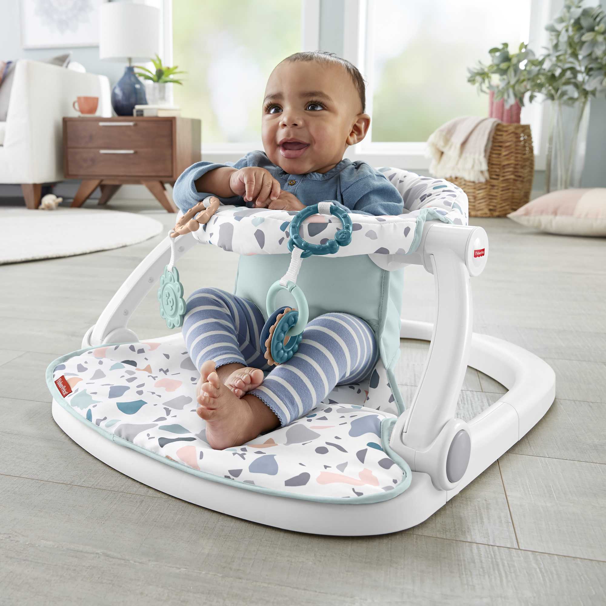 Fisher-Price® Sit-Me-Up Floor Seat - Terrazo Fashion