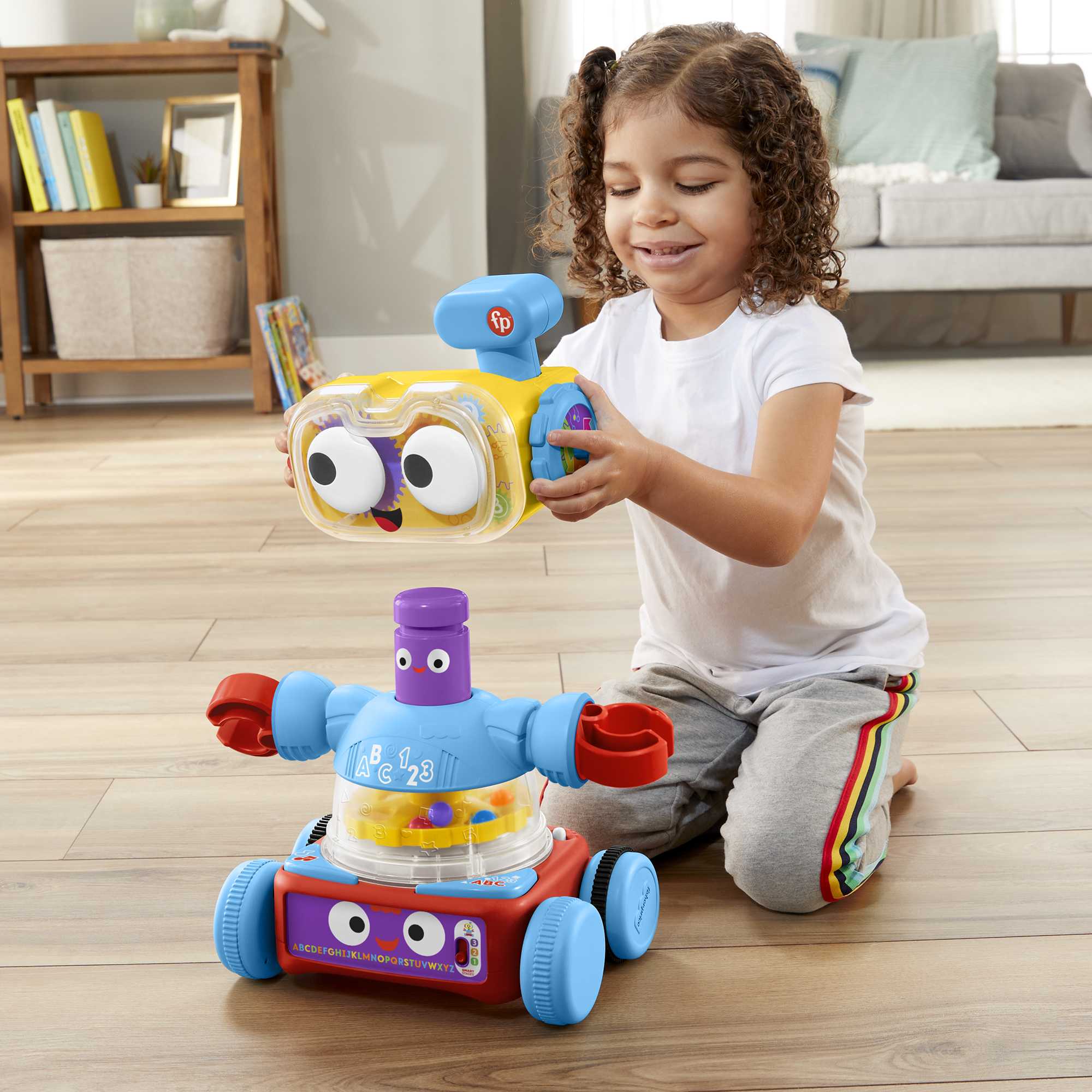 Fisher-Price Robot D’Apprentissage 4 en 1 Suprême Version Anglaise et Française