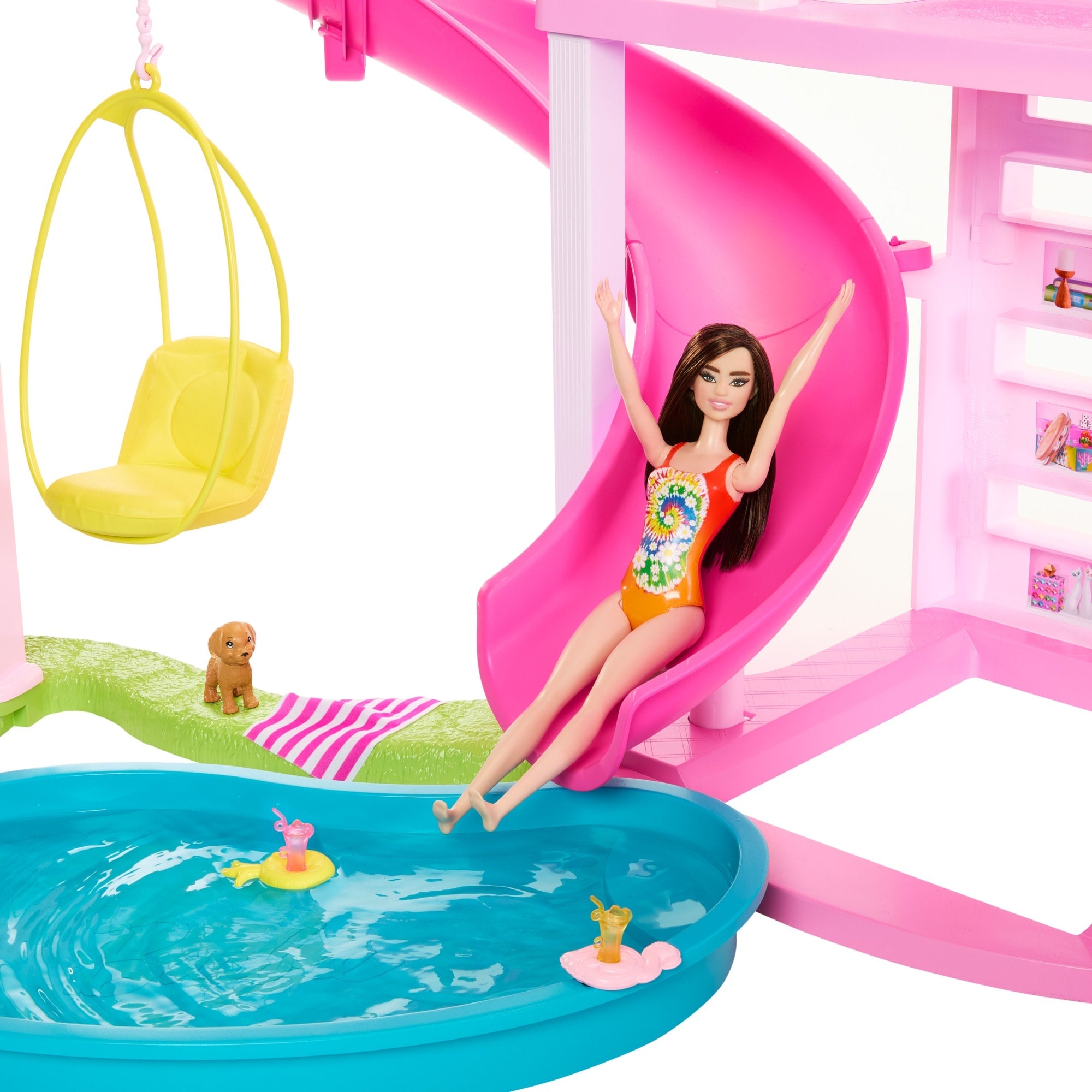 Barbie® Coffret de Jeu Maison de Rêve, 3 Étages, 75+ Éléments