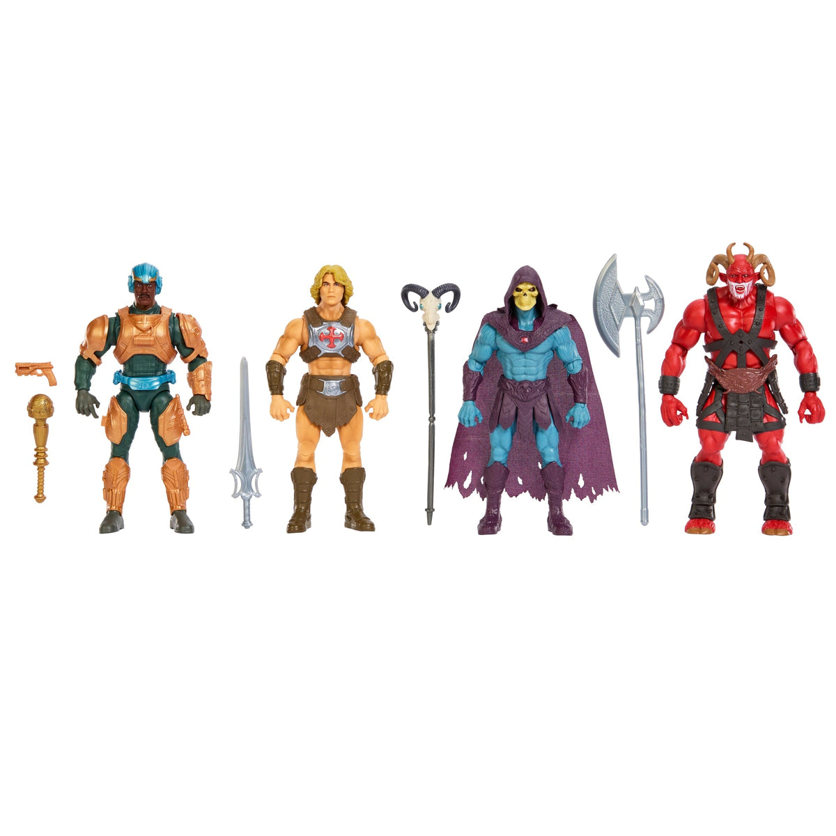 Les Maîtres de L’Univers-Coffret de 4 Figurines