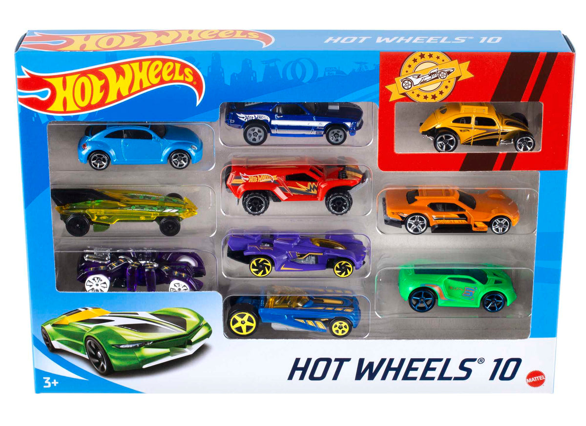 Hot Wheels® Coffret 10 Vehicules