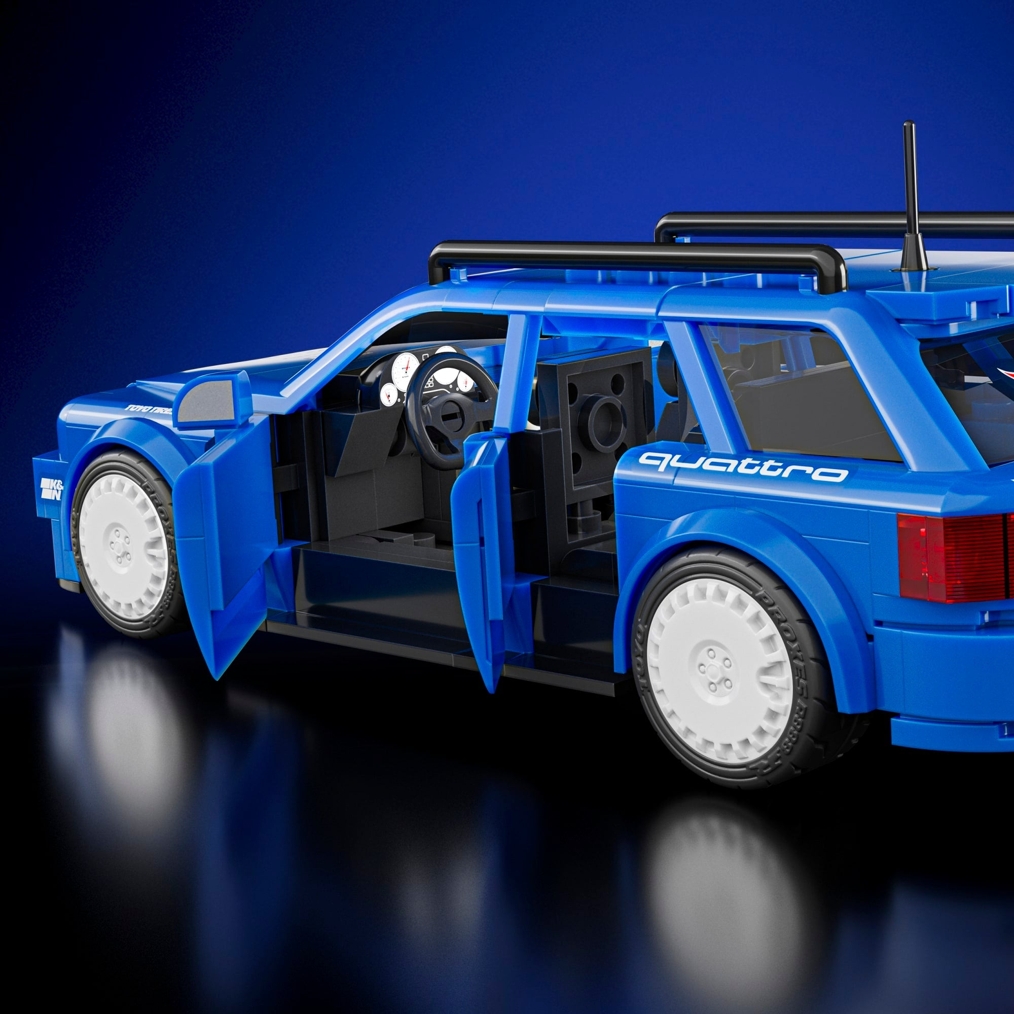 Hot Wheels Coffret de Construction Audi Avant Rs2