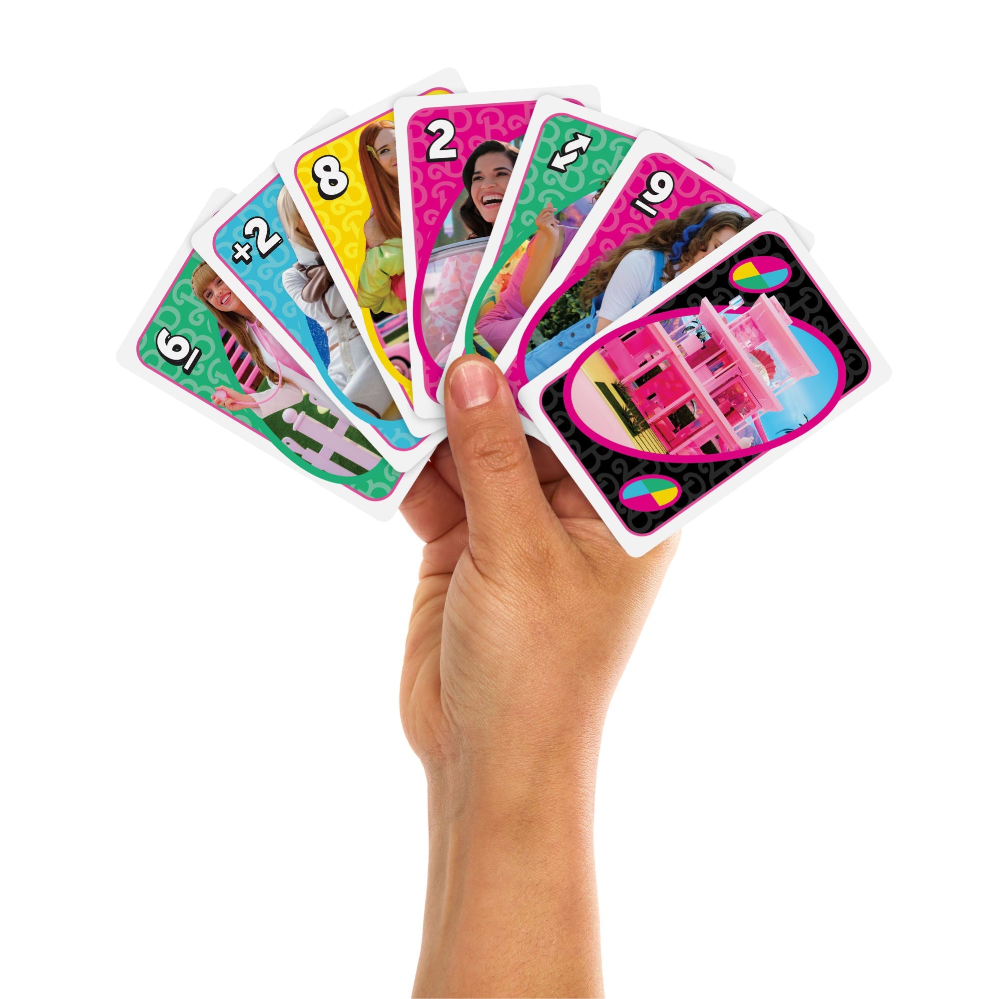 UNO Barbie The Movie Card Game, inspired By The Movie