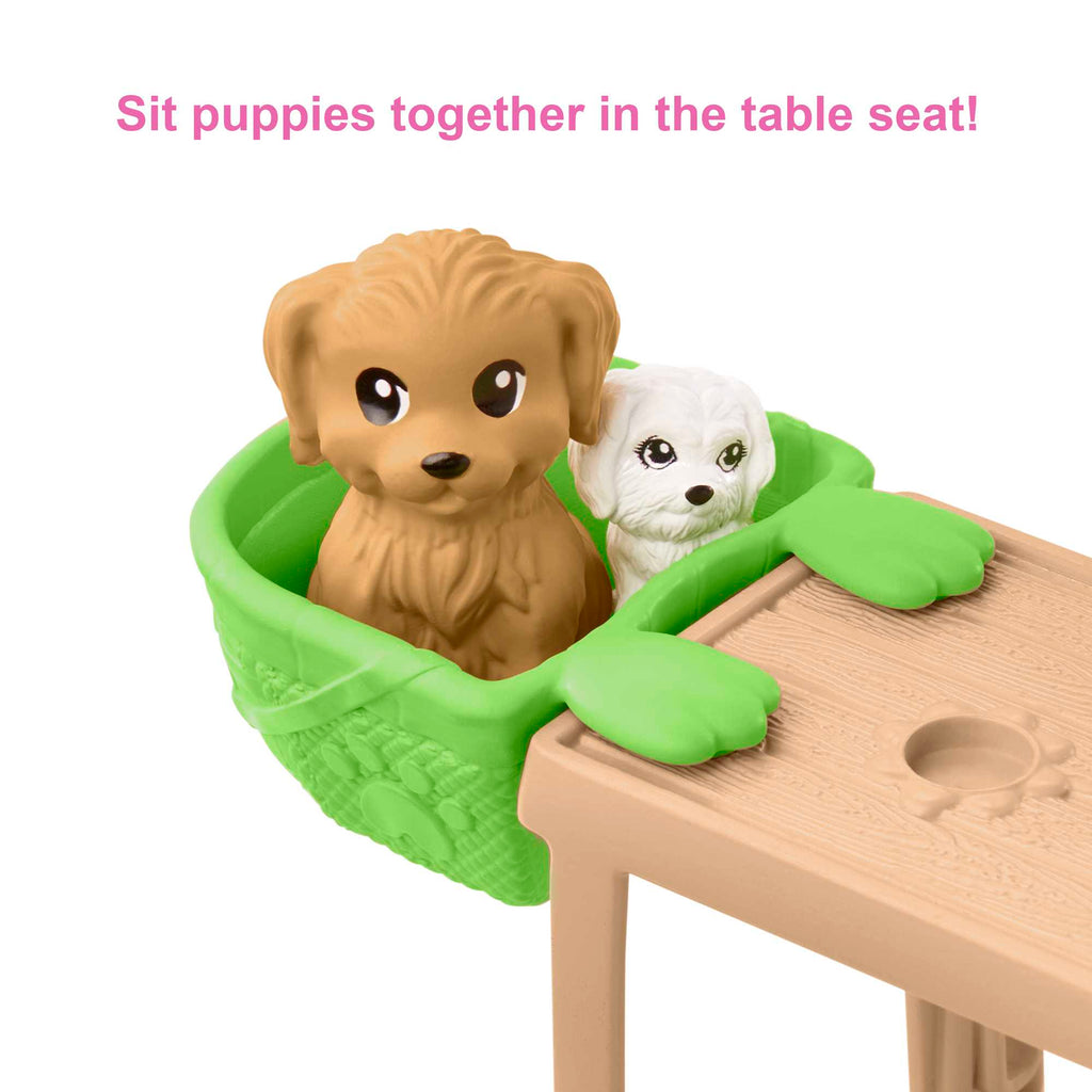 Barbie Chelsea Doll And Accessories, Skatepark Playset With 2 Puppies And 15+ Pieces