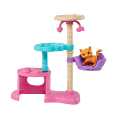 Barbie Kitty Condo Doll And Pets With Accessories, Toy For 3 Year Olds & Up