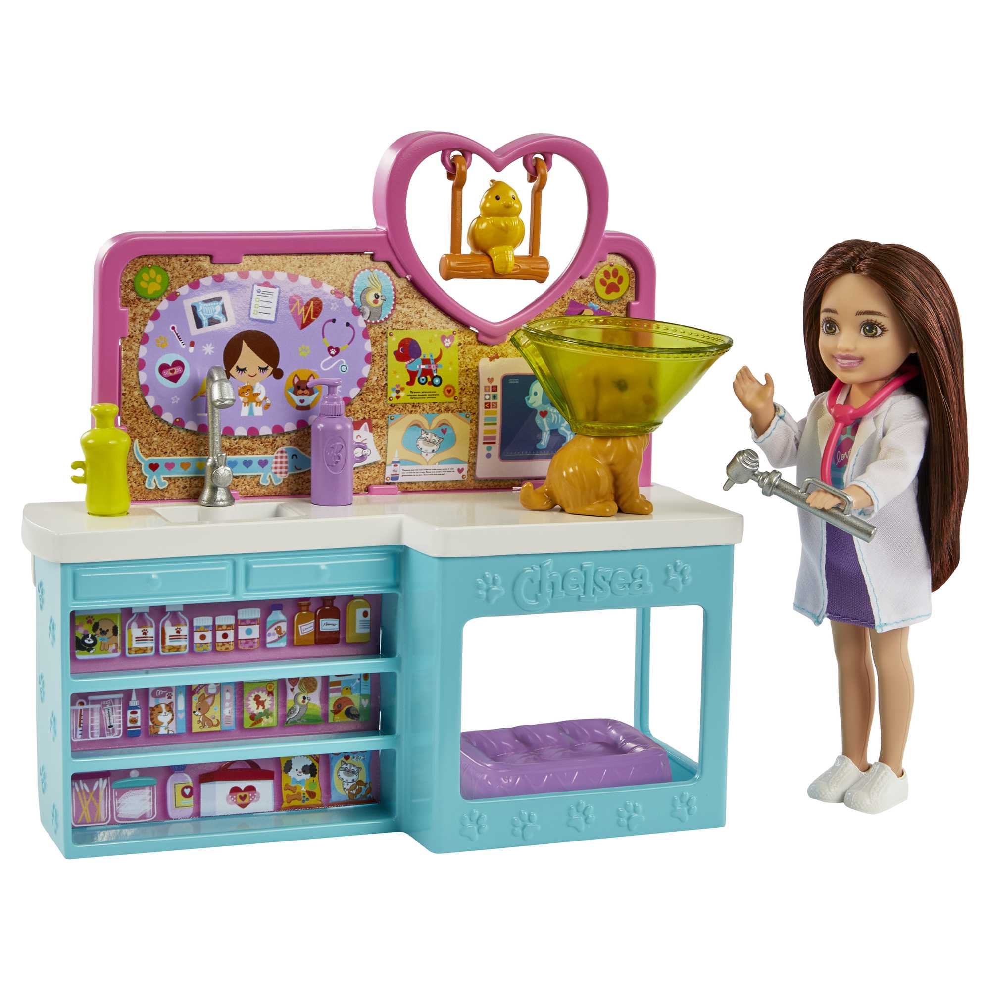 Barbie Chelsea Poupée et Coffret de Jeu