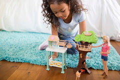 Barbie Pet Rescue Center 8 Animals & Accessories Doll Playsets