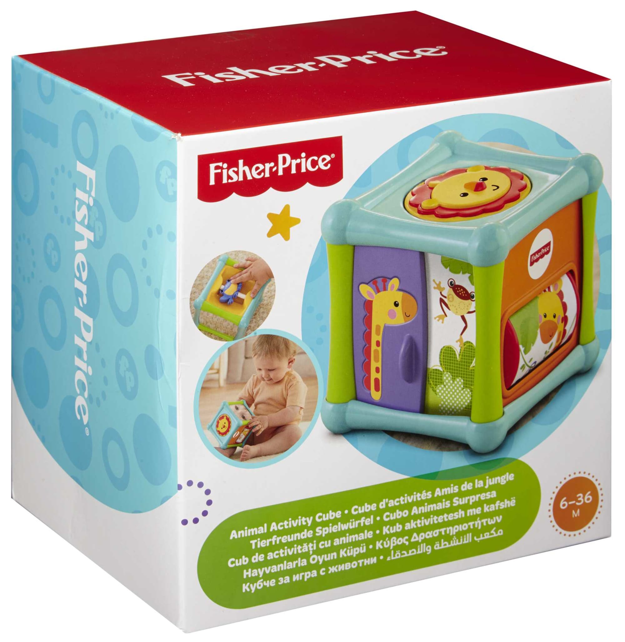 Fisher-Price Brinquedo para Bebês Balde Animaizinhos Divertidos