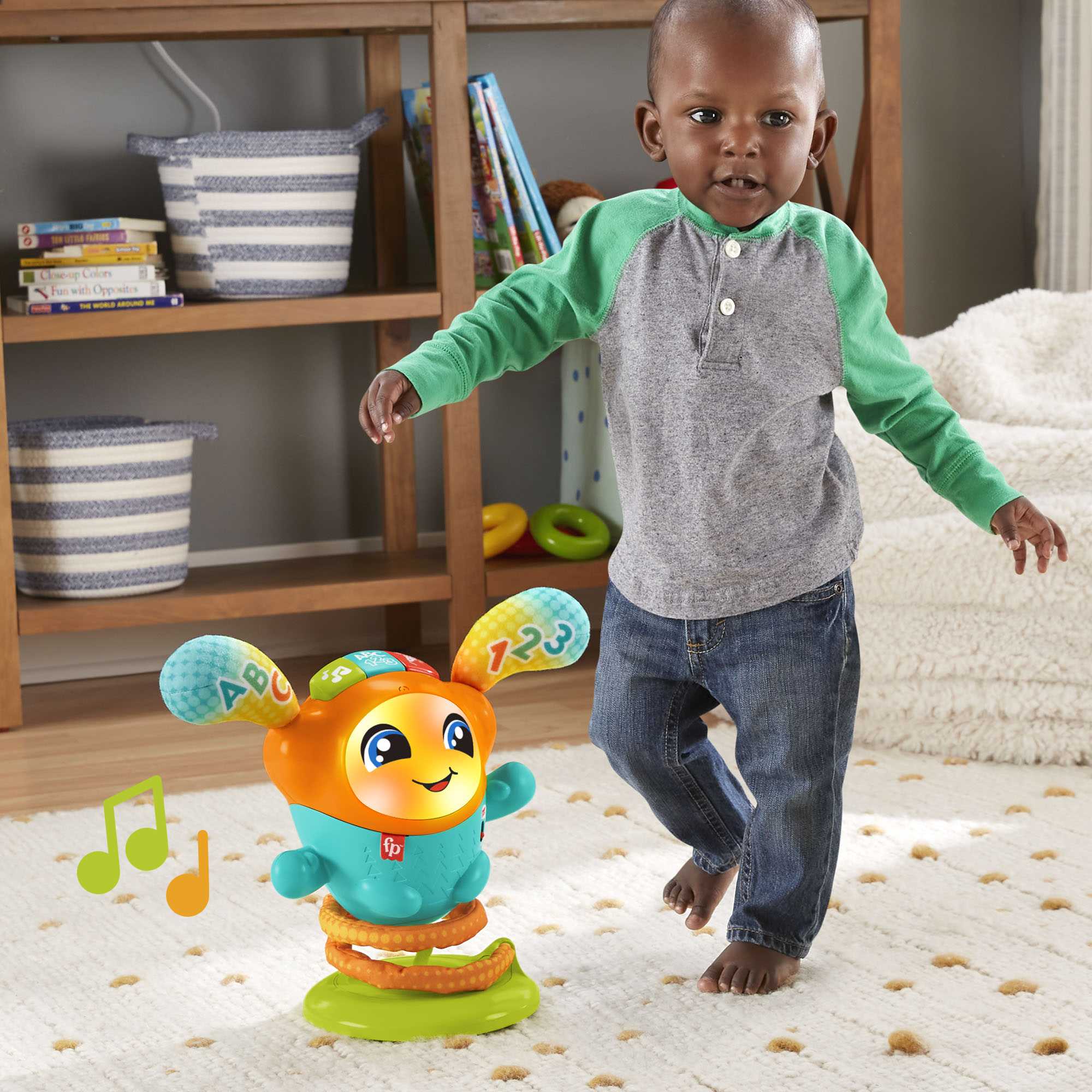 Fisher-Price Juguete para Bebés Dj Bouncy Salta y Aprende