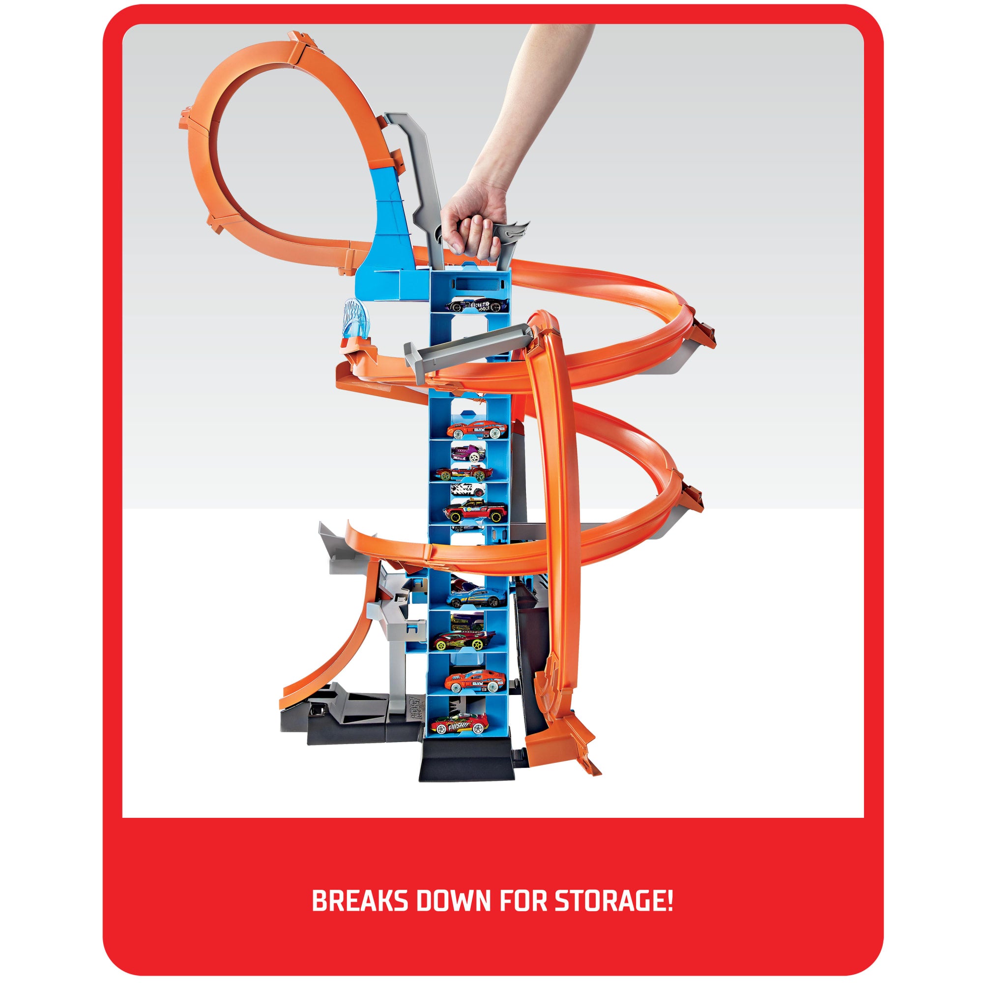 Hot Wheels Sky Crash Tower, Track Set