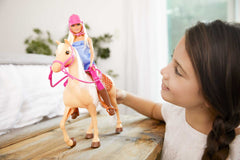 Barbie et Son Cheval, Poupée Blonde