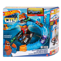 Hot Wheels City Pista de Brinquedo Nêmesis Gorila