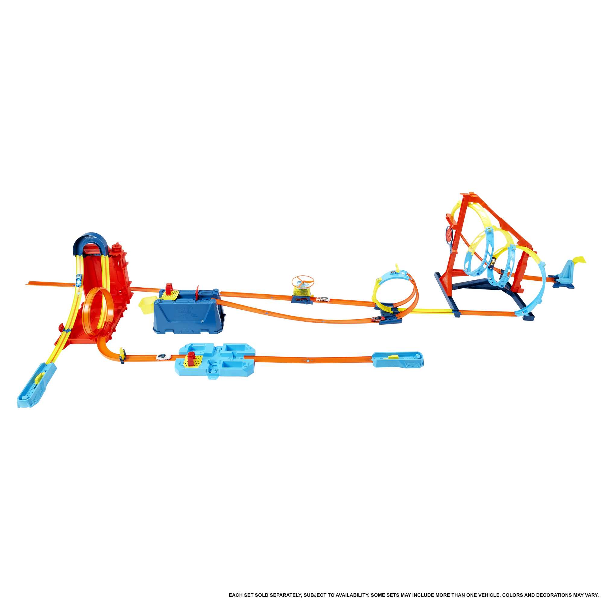 Hot Wheels Coffret Piste et Voiture