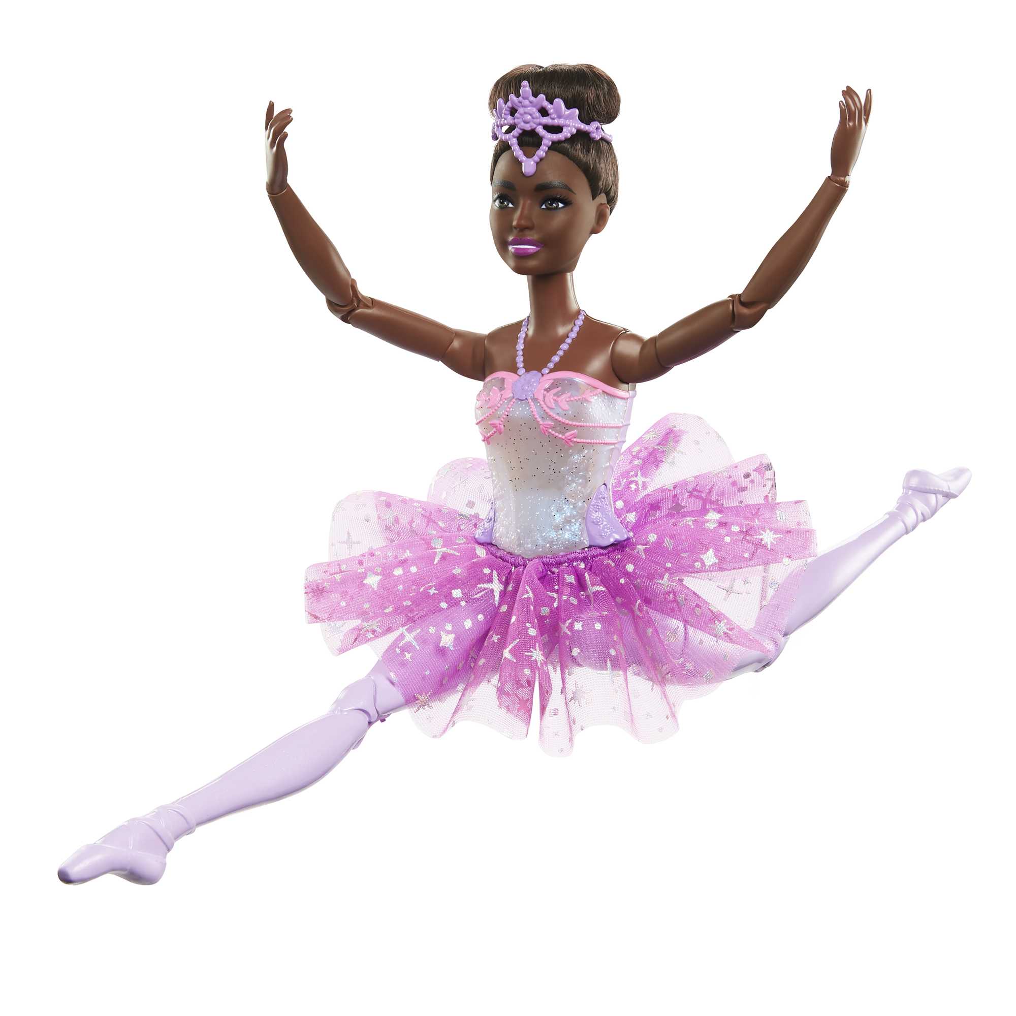 Barbie®-Ballerine Lumières Scintillantes-Poupée Cheveux Noirs