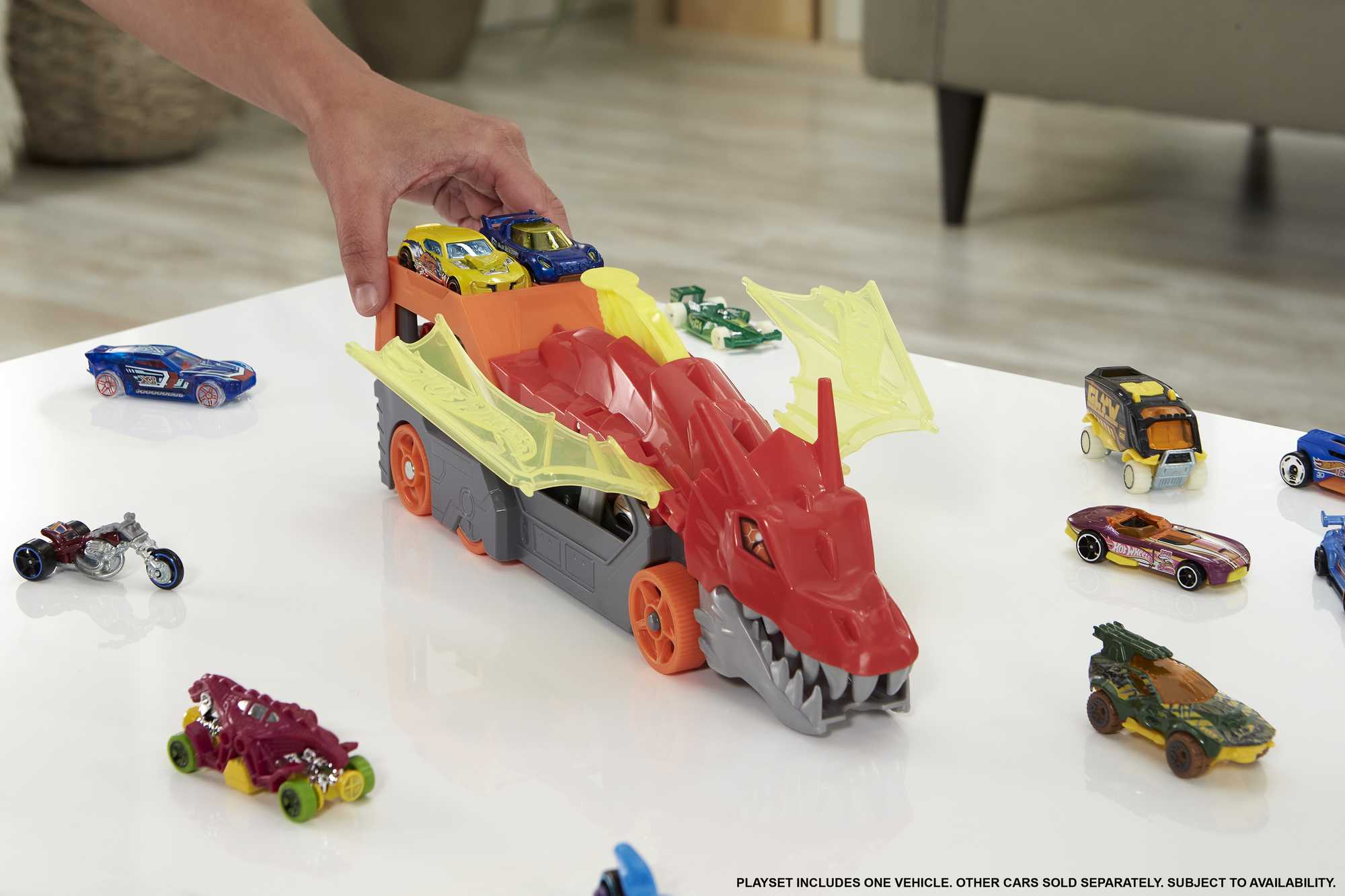 Hot Wheels Dragon Launch Transporter