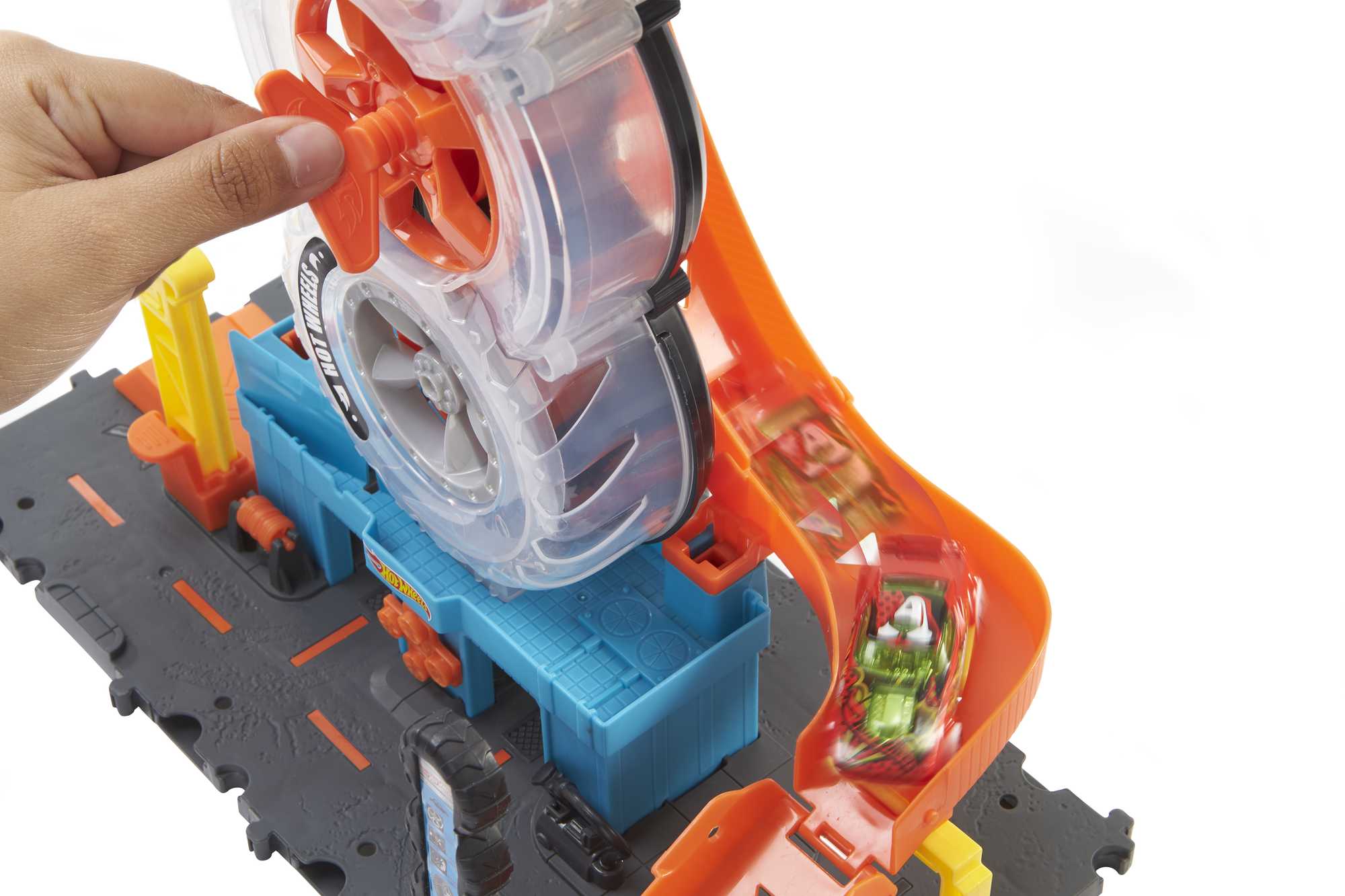 Hot Wheels City Pista de Brinquedo Super Loja de pneus