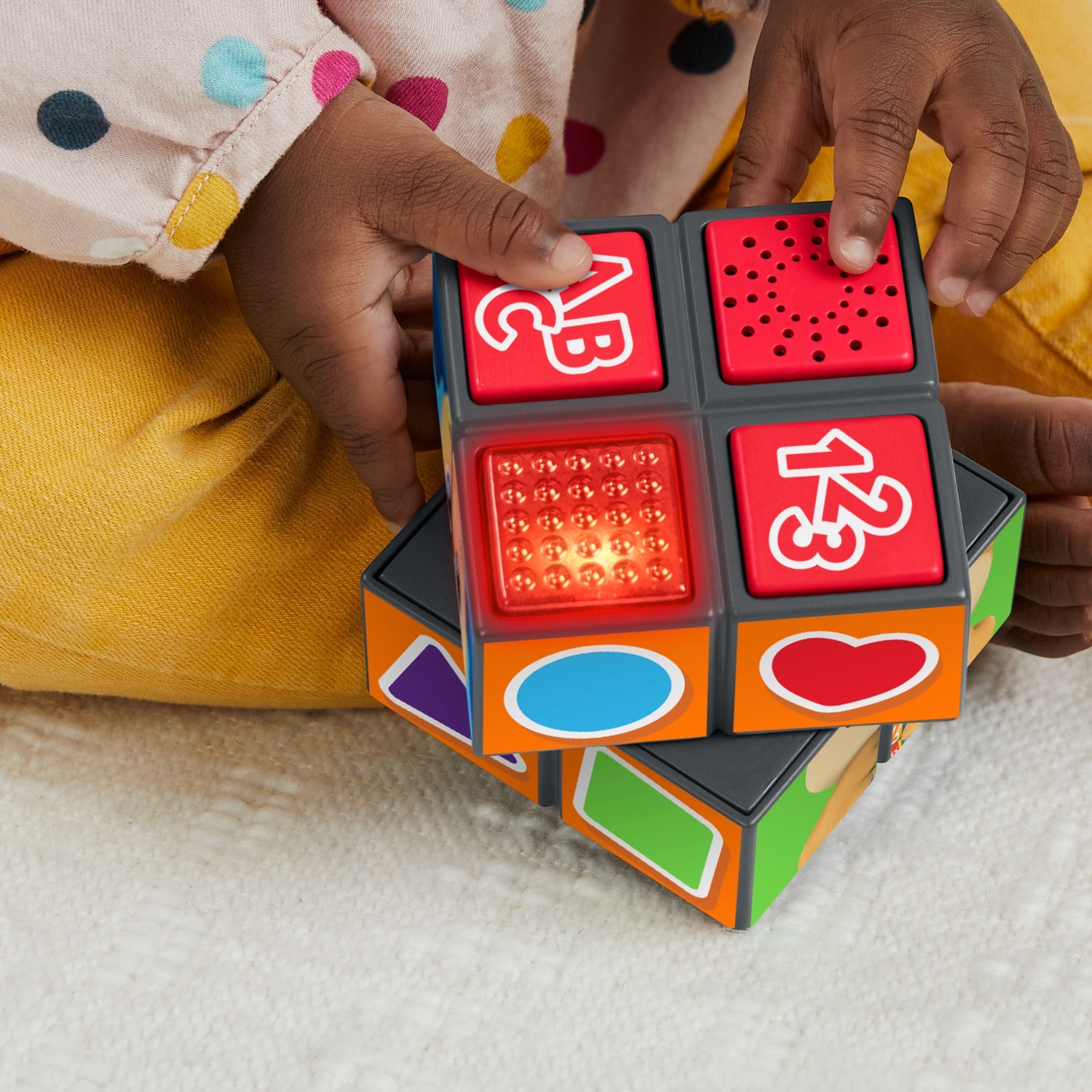 Rires et Éveil Cube D’Activités de Puppy, Jouet D’Apprentissage